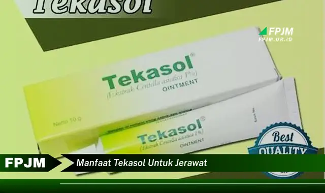 manfaat tekasol untuk jerawat manfaat tekasol untuk jerawat