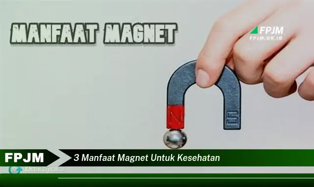 3 manfaat magnet untuk kesehatan 3 manfaat magnet untuk kesehatan