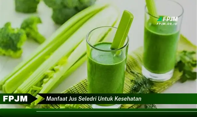 manfaat jus seledri untuk kesehatan manfaat jus seledri untuk kesehatan