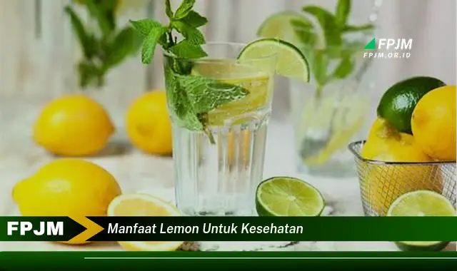 manfaat lemon untuk kesehatan manfaat lemon untuk kesehatan