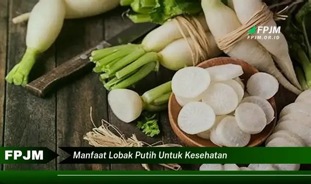 manfaat lobak putih untuk kesehatan