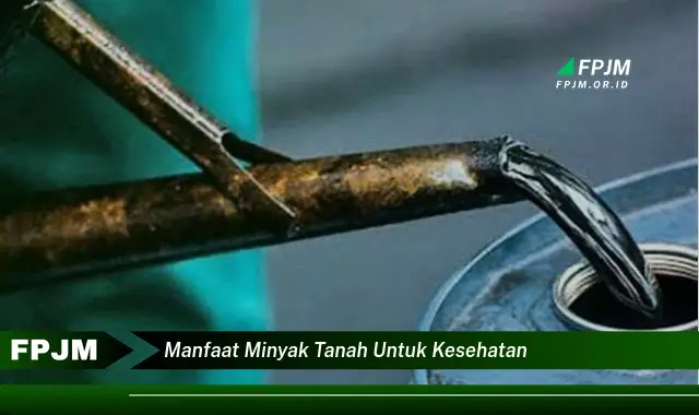 manfaat minyak tanah untuk kesehatan
