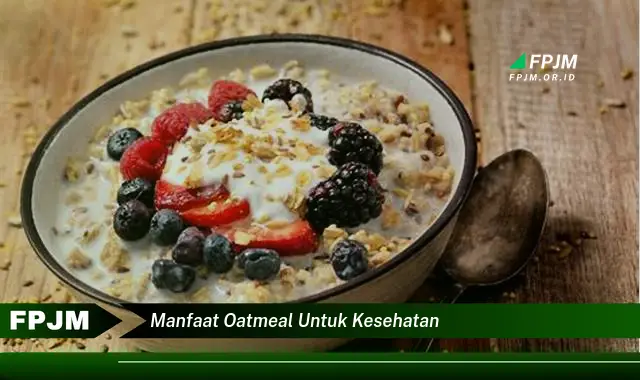 manfaat oatmeal untuk kesehatan manfaat oatmeal untuk kesehatan