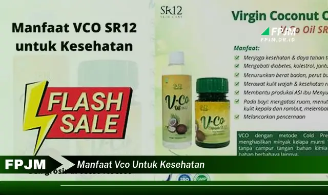 manfaat vco untuk kesehatan