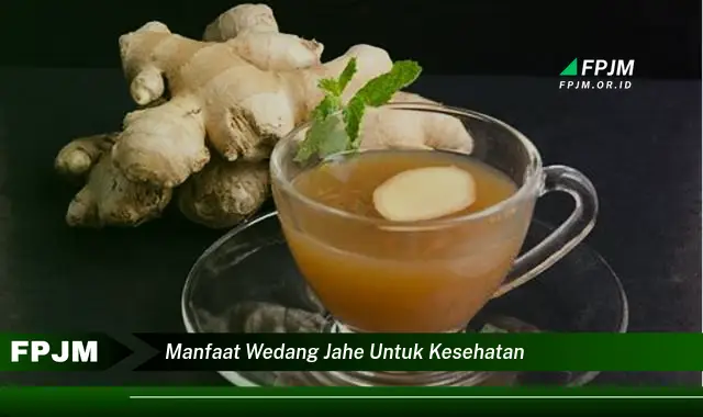 manfaat wedang jahe untuk kesehatan