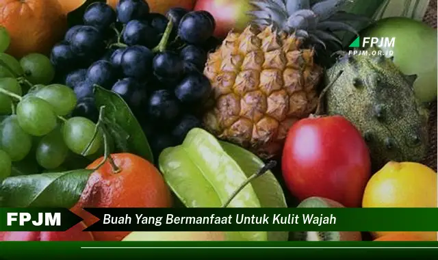 buah yang bermanfaat untuk kulit wajah