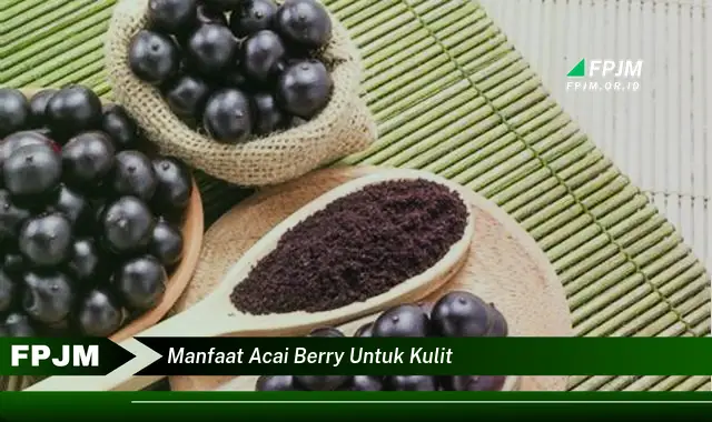 manfaat acai berry untuk kulit