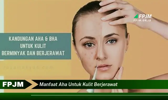 manfaat aha untuk kulit berjerawat