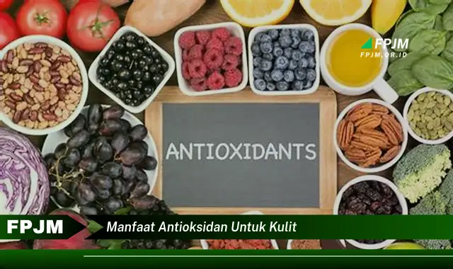 manfaat antioksidan untuk kulit