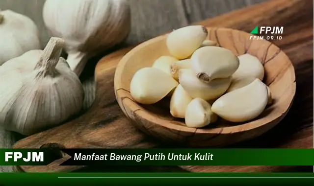 manfaat bawang putih untuk kulit