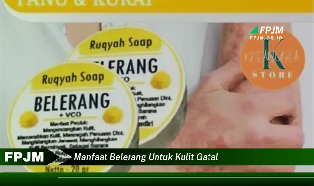 manfaat belerang untuk kulit gatal