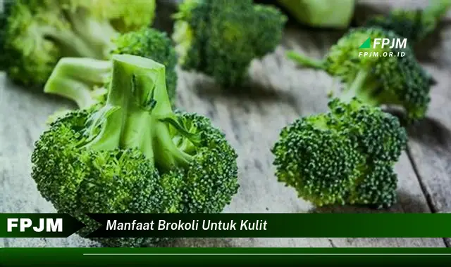 manfaat brokoli untuk kulit