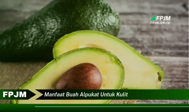 manfaat buah alpukat untuk kulit