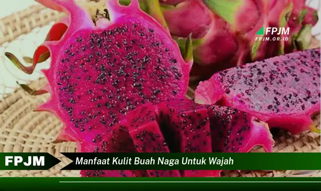 manfaat kulit buah naga untuk wajah