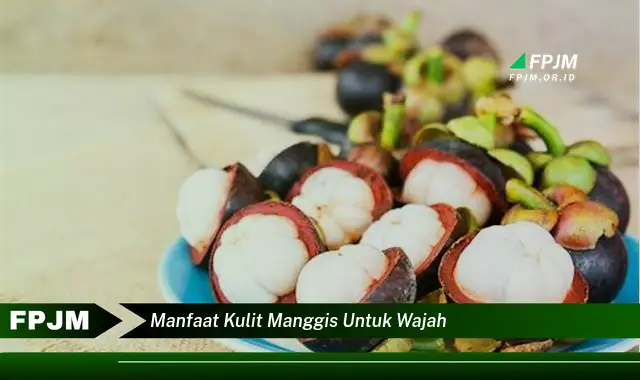 manfaat kulit manggis untuk wajah