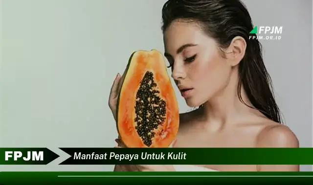 manfaat pepaya untuk kulit