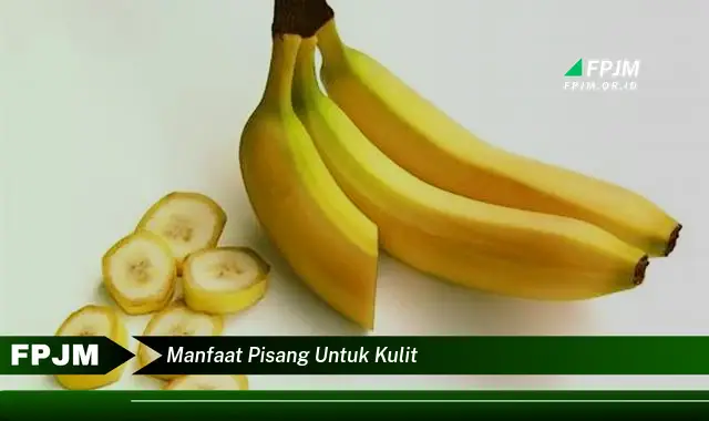 manfaat pisang untuk kulit