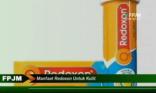 manfaat redoxon untuk kulit