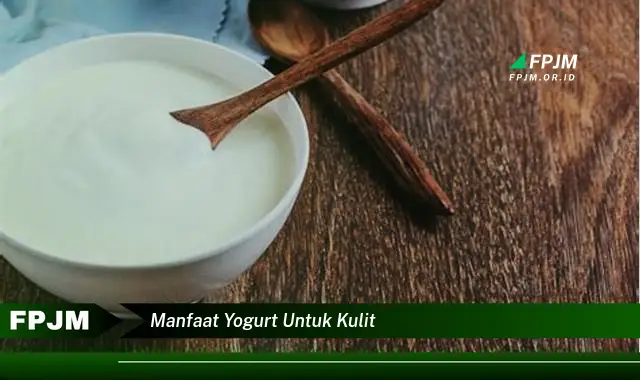 manfaat yogurt untuk kulit