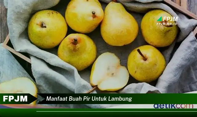 manfaat buah pir untuk lambung