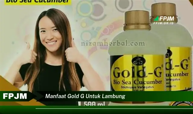 manfaat gold g untuk lambung