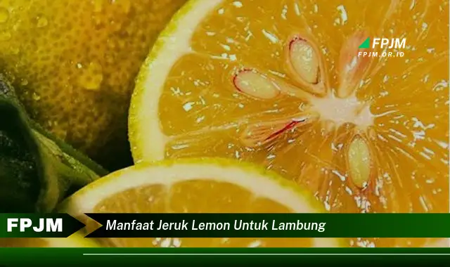 manfaat jeruk lemon untuk lambung manfaat jeruk lemon untuk lambung