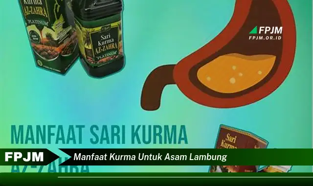 manfaat kurma untuk asam lambung