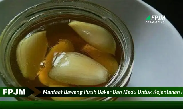 manfaat bawang putih bakar dan madu untuk kejantanan pria