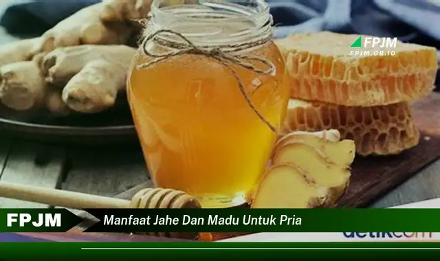 manfaat jahe dan madu untuk pria
