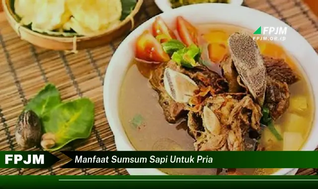 manfaat sumsum sapi untuk pria