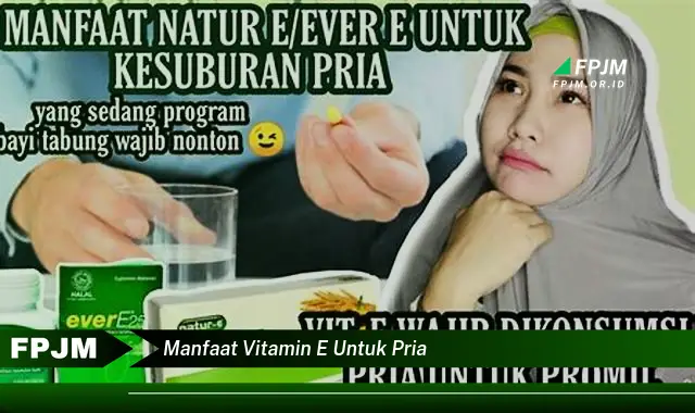 manfaat vitamin e untuk pria manfaat vitamin e untuk pria