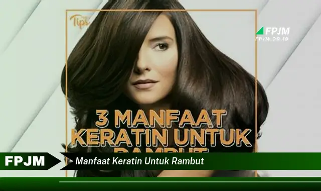 manfaat keratin untuk rambut