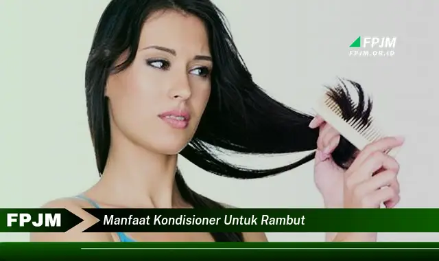 manfaat kondisioner untuk rambut