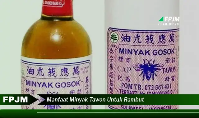 manfaat minyak tawon untuk rambut