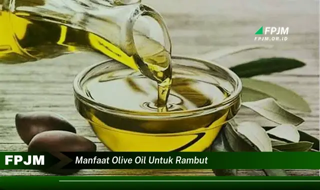 manfaat olive oil untuk rambut