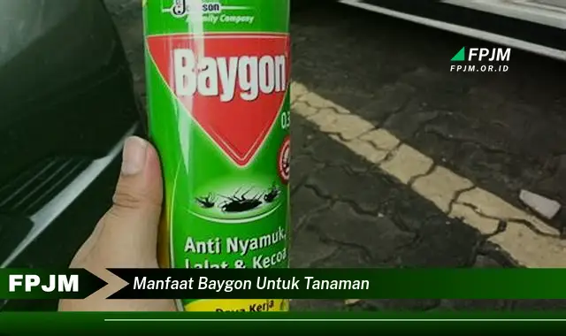 manfaat baygon untuk tanaman