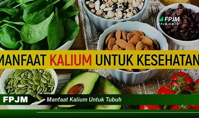 manfaat kalium untuk tubuh