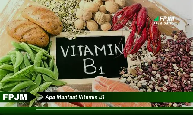 apa manfaat vitamin b1