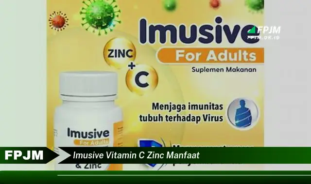 imusive vitamin c zinc manfaat