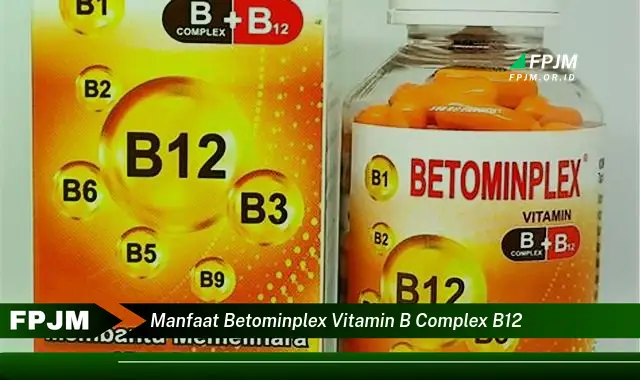 manfaat betominplex vitamin b complex b12