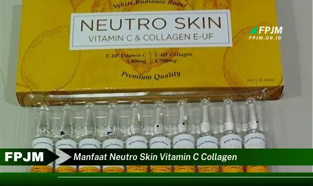 manfaat neutro skin vitamin c collagen