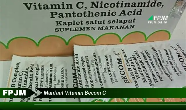 manfaat vitamin becom c