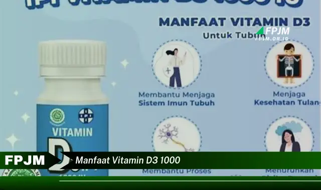 manfaat vitamin d3 1000