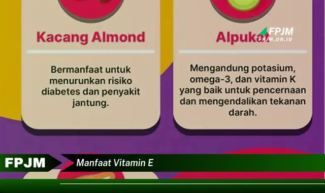 manfaat vitamin e