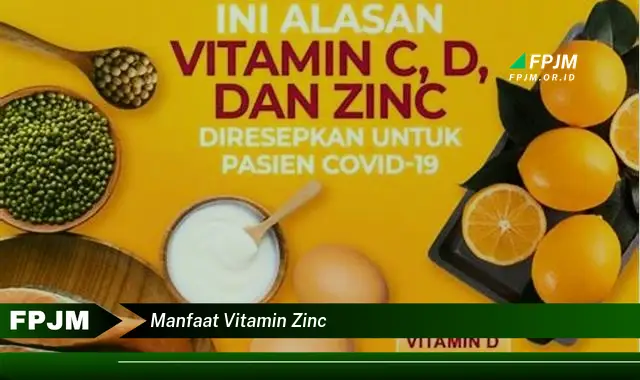 manfaat vitamin zinc