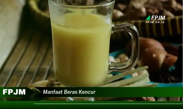 manfaat beras kencur