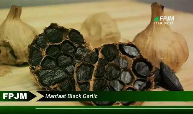 manfaat black garlic