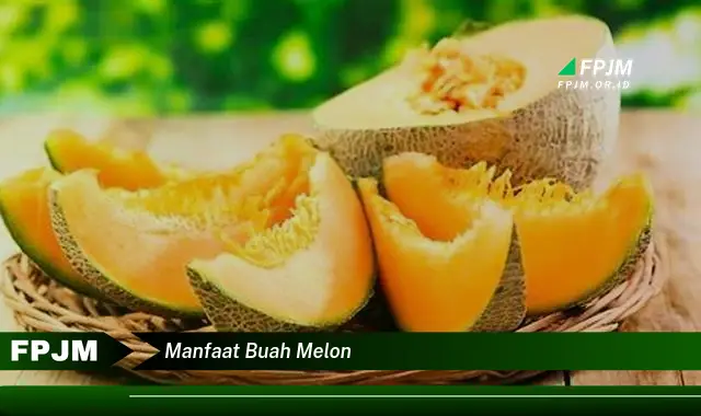 manfaat buah melon