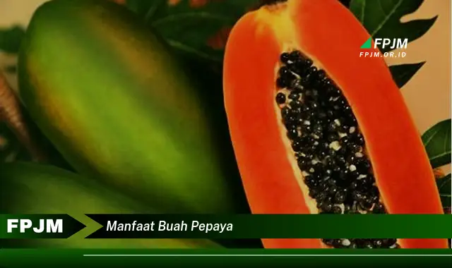 manfaat buah pepaya