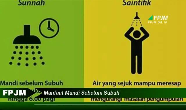 manfaat mandi sebelum subuh